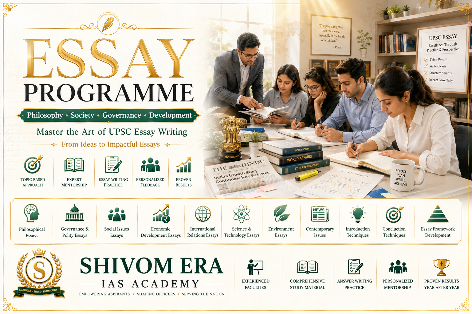 ESSAY PROGRAMME