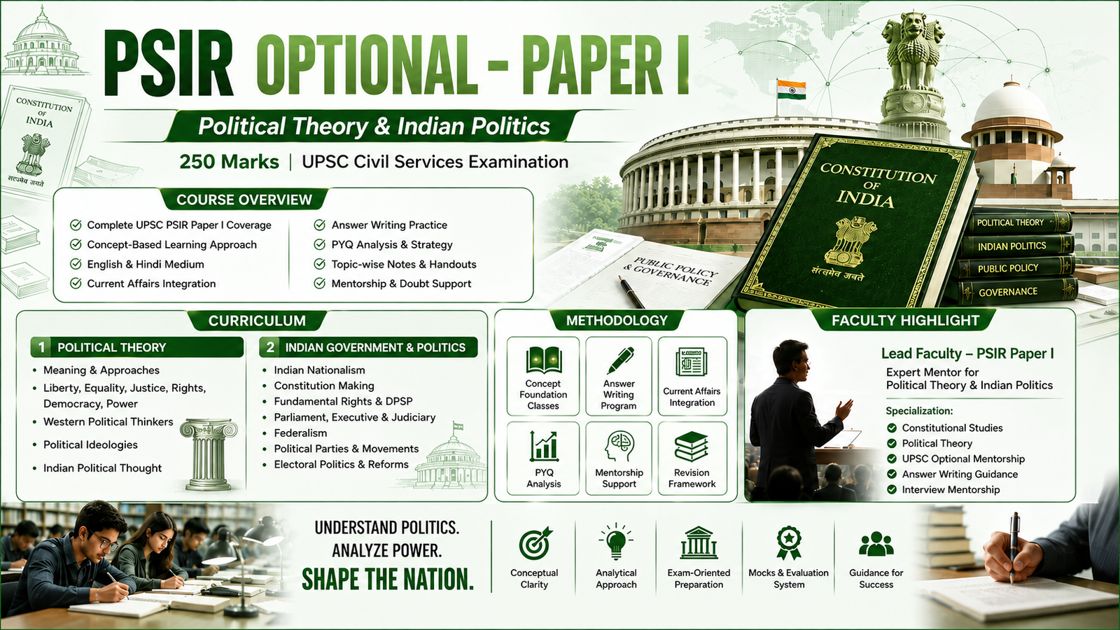PSIR Optional – Paper I
