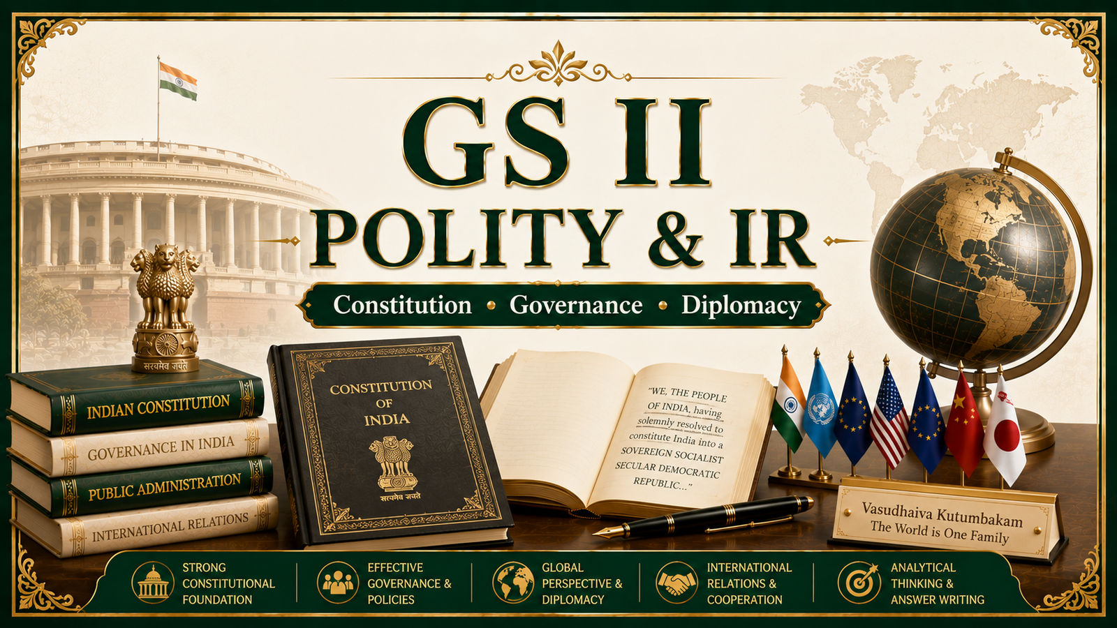 GS II – Polity, Governance & International Relations
